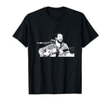 John Martyn Live Black And White By Everard Smith T-Shirt