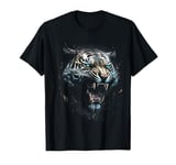 Tiger Face Tee Safari Zoo Wildlife Animal Zookeeper Costume T-Shirt