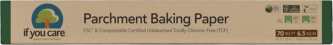 If You Care Parchment Paper 19M Roll, Eco-Friendly, Non-Stick Baking Paper