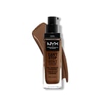 NYX Professional Makeup Fond de Teint Liquide Couvrant Tenue 24h Can't Stop Won't Stop Liquid Foundation, Waterproof, Fini Mat, Formule Vegan, Teinte : Deep Rich (20)