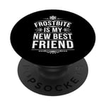 Winter Grumpiness Cold Weather Complaints Frozen Fingers PopSockets Adhesive PopGrip