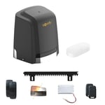 Somfy 1246286 – Pack de Motorisation pour portail coulissant Slidymoove 600 Connect avec Kit de connectivité | Pour portail longueur max. 8m | Compatible avec l’Assistant Google