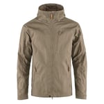 Fjallraven 81679-244 Sten Jacket M Jacket Men's Suede Brown Size XXL