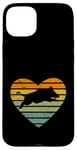 iPhone 15 Plus I Love Wild Boars Retro Heart Hunter Boar Case