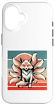 Coque pour iPhone 16 Fox neuf queues kitsune mythique stylisé énergie mystique