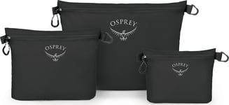 Osprey Osprey Ultralight Zipper Sack Set Black OneSize, Black