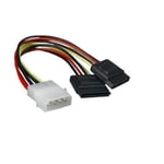 Cable Adaptateur DOUBLE MOLEX - Alimentation - MOL S059D