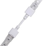 Vattentät skarv med kabel till LED strip - 10mm, RGB, IP68, 5V-24V