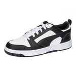 PUMA Mixte Enfant Rebound V6 Lo Jr, Puma White Puma Black, 35.5 EU