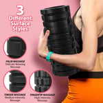 Foam Fitness Roller Deep Tissue Gym Massage Grid Muscle Trigger Point Muscles