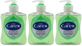 Carex Aloe Vera Hand Wash 250ml | Hydrating | Antibacterial | Gentle X 3