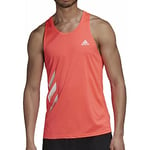 adidas Otr Singlet 3s T-Shirt sans Manches pour Homme M Rose (Signal Pink)