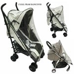 BRAND NEW CUGGL UNIVERSAL RAINCOVER PRAM PUSHCHAIR BUGGY WINTER PVC ARGOS BABY