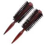 Round Styling Hair Brush Salon Use Curling Roller Hairbrush With Pointed Tai GF0