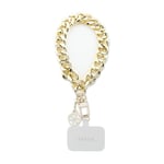 Guess Universal Big Hand Strap 4G Charm - Universal Phone Strap (guld)