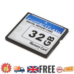 High Speed CF Memory Card Compact Flash CF Card for Digital Camera (32GB) UK