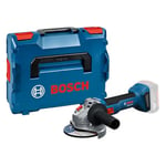 Bosch Professional 18V System meuleuse angulaire sans-fil GWS 18V-8 (diamètre de disque 115 mm, avec L-BOXX, sans batterie ni chargeur)