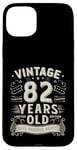 Coque pour iPhone 15 Plus Vintage Legend 82 Years Old Limited Edition Men Women Bday