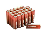 Voltcraft Lr06 Aa-Batteri Alkalisk-Mangan 3000 Mah 1,5 V 24 St