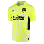 Nike ATM M Vapor MTCH Jsy Ss 3R T-Shirt - Volt/(Black) (Full Sponsor), Large