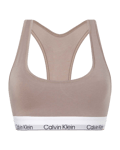 Unlined Bralette W Rich Taupe (S)