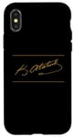 iPhone X/XS Signature M.K. Atatürk Founder of the Turkish Republic Case