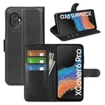 Samsung Galaxy Xcover6 Pro      Pu Wallet Case    [Black]