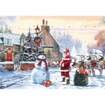 Father Christmas & Friends Landscape Advent Calendar - Advent - Month To View