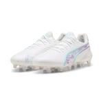 Puma Womens KING ULTIMATE BL FG/AG Football Boots - White - Size UK 7.5