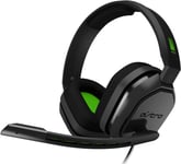 A10 jeu Casque Filaire avec Micro,Léger et Résistant,ASTRO Audio,Dolby ATMOS,Jack 3,5 mm,pour PC/MAC,XBOX ONE,PS4,PORTABLE-Noir/Vert