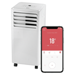 Igenix 3-in-1 Portable Smart Air Conditioner Cooling Fan White - IG9909WIFI