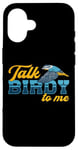 iPhone 16 Watch Birds Talk Birdy To Me Vintage Retro Bird Watcher Case