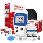 Sinocare Diabetes Testing Kit/Blood Sugar Monitor Safe-Accu2 /Blood Glucose with