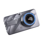 DVR De Voiture, 3,6 Pouces HD 1080P 170 Degrés DVR De Voiture Double Objectif Caméscope Grand Angle Dash Cam DVR de Voiture de 3,6 Pouces