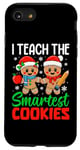 iPhone SE (2020) / 7 / 8 I Teach The Smartest Cookies Gingerbread Teacher Christmas Case