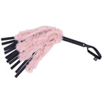 Sex & Mischief Brat Imiteret Pels Flogger - Pink