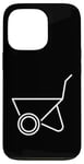 Coque pour iPhone 13 Pro Brouette pour jardinier ou ouvrier du bâtiment