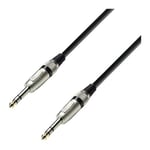 Adam Hall Cables 3 STAR BVV 0090 - Câble Audio Jack 6,3 mm TRS stéréo vers Jack 6,3 mm TRS stéréo 0,9 m