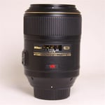 Nikon Used AF-S VR Micro-Nikkor 105mm f/2.8G IF-ED Macro Lens