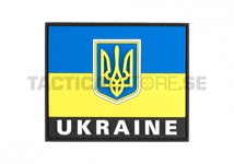 JTG Flagga Ukraina PVC Patch (Färg: Blå/Gul)