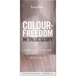 Colour Freedom Hiukset Hair Colour Metallic Glory Permanent Hair Colour Rose Gold