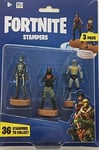 PACK FORTNITE STAMPERS Blister de 3 tampons Personnages modèles aléatoires