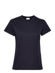 Soft Cotton Tee Designers T-shirts & Tops Short-sleeved Navy Filippa K