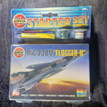 Airfix  Mig 23 Bn Flogger-H Mini Starter Set . Series 0   1/14 Scale New Sealed