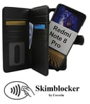 Skimblocker XL Magnet Fodral Xiaomi Redmi Note 8 Pro (Svart)