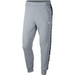 NIKE MEN'S SPORTSWEAR SWOOSH FLEECE SWEATPANTS JOGGERS GREY NSW COMFY LOUNGE NEW