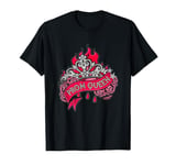 Carrie Prom Queen Blood & Flames Tattoo Style Logo T-Shirt