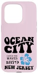 Coque pour iPhone 15 Pro ocean city catch the waves 1879 new jersey esthétique voyage