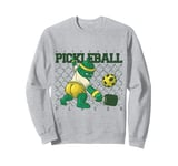 Authentic Pickleball Player Humor Design Gift Friend Sweatshirt