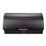 Tower Empire Roll Top Bread Bin with Brass Accents T826090BLK (Black)